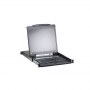 Aten | KVM over IP Switch with Daisy-Chain Port and USB Peripheral Support | CL5708IN 8-Port PS/2-USB VGA 19"" LCD KVM - 6